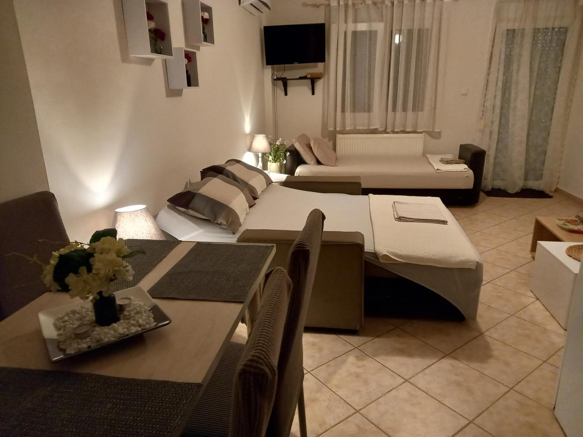 Peramos Apartments Néa Péramos Kültér fotó